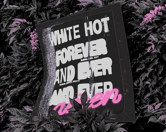 White Hot Forever Lana Del Rey Lyrics Art Print
