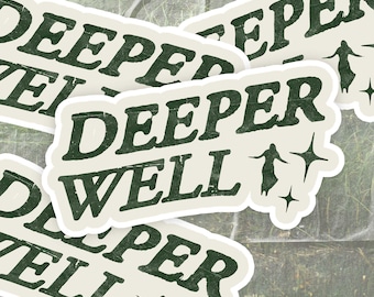 Deeper Well Kacey Musgraves Lyric Vinyl Sticker