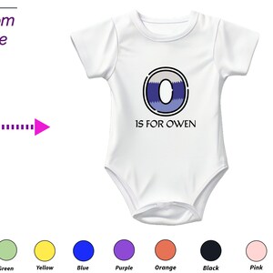 Body personalizado para presente de bebê, nome personalizado, letra o, nome personalizado para roupas de bebê, presentes de natal para bebê