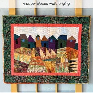 Tuscan Wonky Houses Quilt Pattern