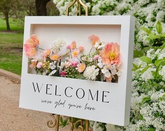 DIY Tutorial Polaroid Style Welcome Sign for Weddings, Baby Shower, Etc.