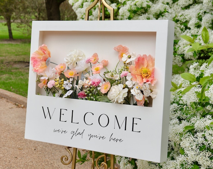 DIY Tutorial- Flower Box Welcome Sign - Picture and Text Instructions ...