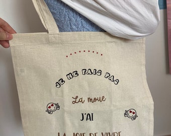 Tote bag sac en tissu personnalisée