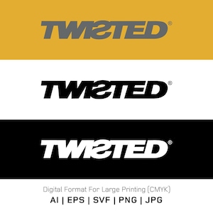 Twisted Land Rover Defender Logo Vector in multiformat AI PNG SVG. Digital File.