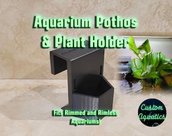 Aquarium Pothos & Plant Rim Holder