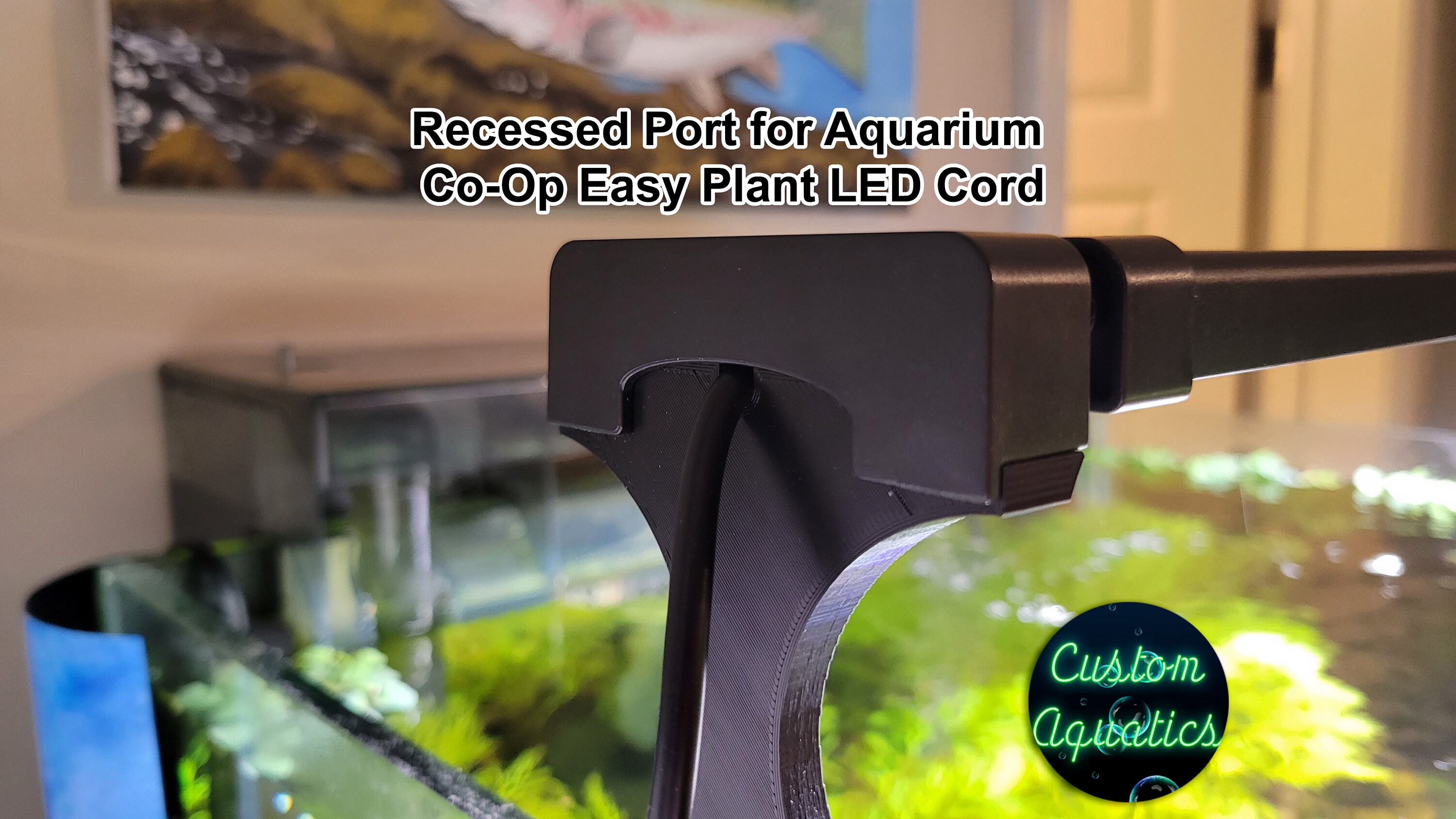 Aquarium Co-op Easy Plant LED & Fluval Aquasky 2.0 - 3 In. Light Riser ...