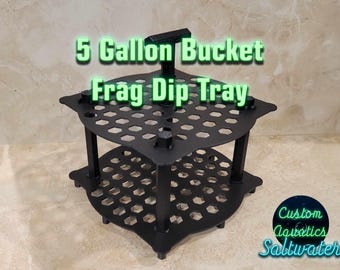 5 Gallon Coral Dip Rack