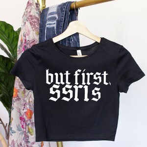 But First, SSRIs Crop Top