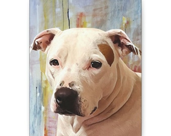 Soulful Charlie Dog Canvas