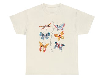 Extiende tus alas camiseta mariposa