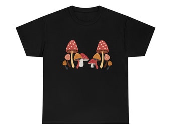 Mushroom Unisex Heavy Cotton Tee