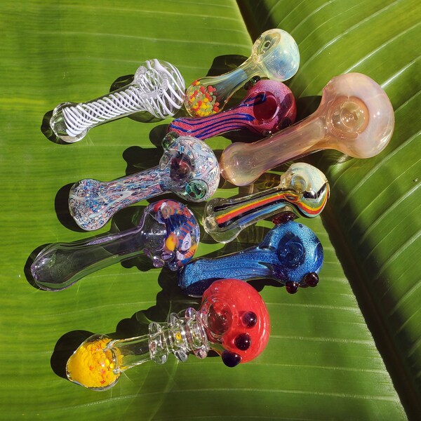 Girly Glass Pipes Etsy