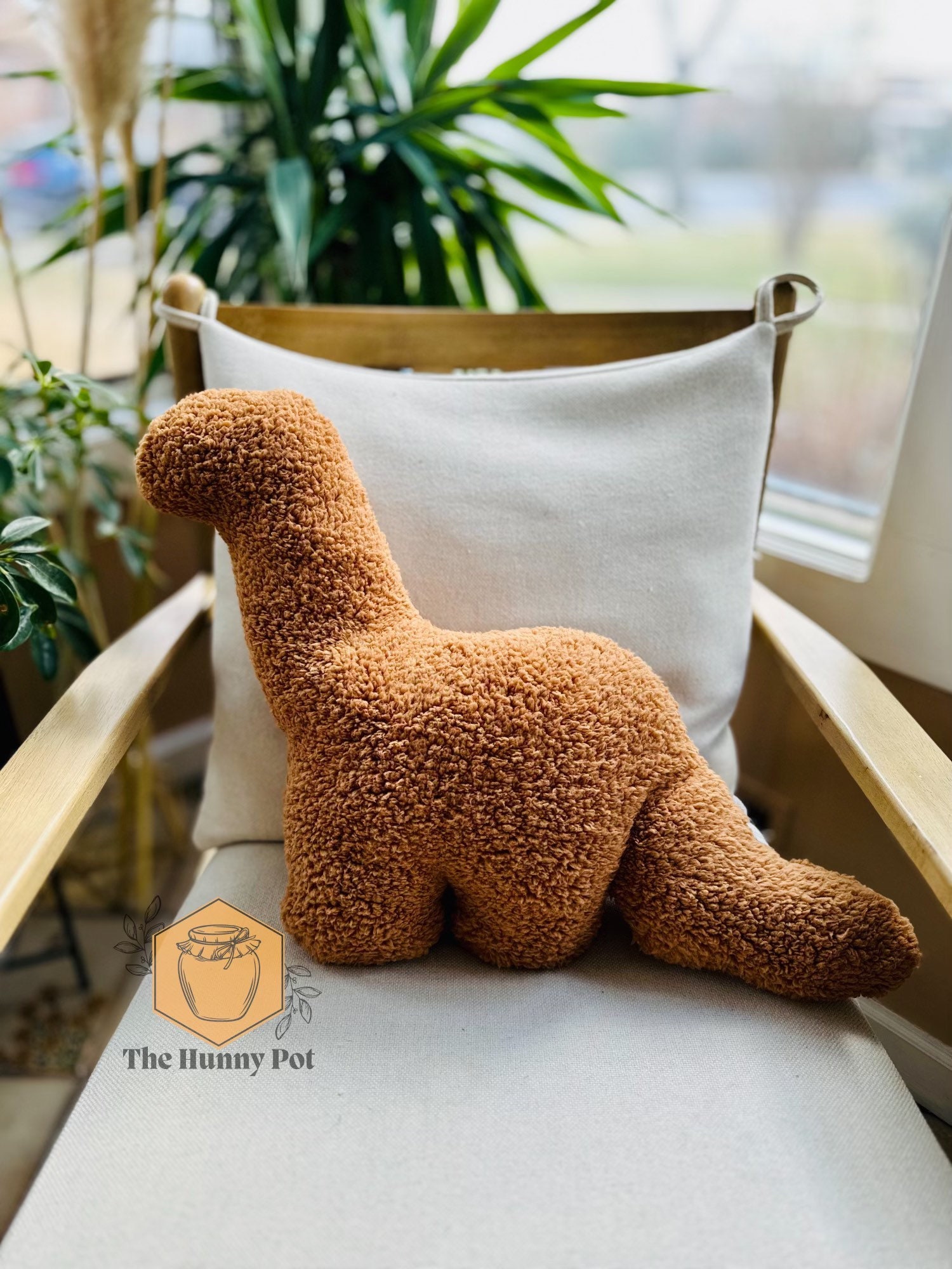 Dino Nugget Pillow Plush Dinosaur Chicken Nugget Etsy