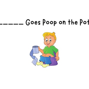 Potty Training Made Easier: Personalized Social Story