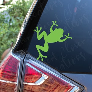 Frosch Vinyl Aufkleber - Baum Frosch Aufkleber - Klettern Frosch Aufkleber - Liebe Frösche