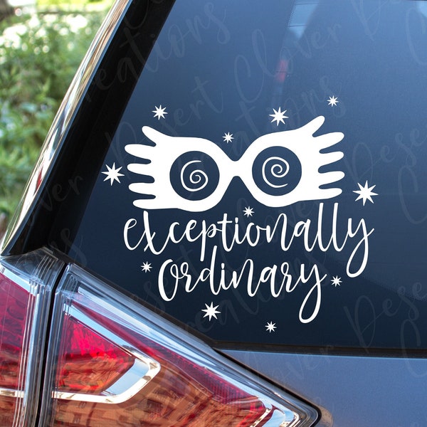 Exceptionally Ordinary Car Decal