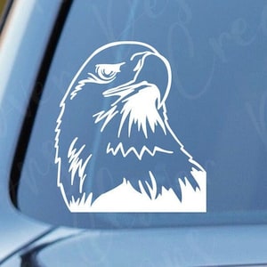 Bald Eagle Vinyl Decal -  Eagle Vinyl Decal - Bald Eagle Sticker - Freedom Car Decal - American Laptop sticker