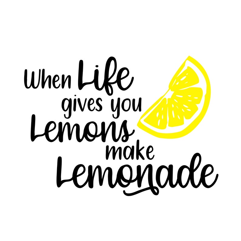 When Life Gives You Lemons Make Lemonade Tshirt Lemonade Etsy