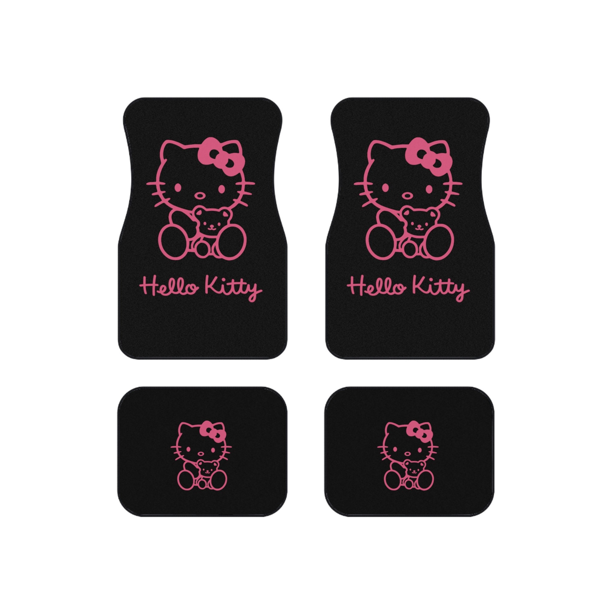 Hello Kitty, Hello Kitty Car Mats, Car Accessory, Cute Hello Kitty Car