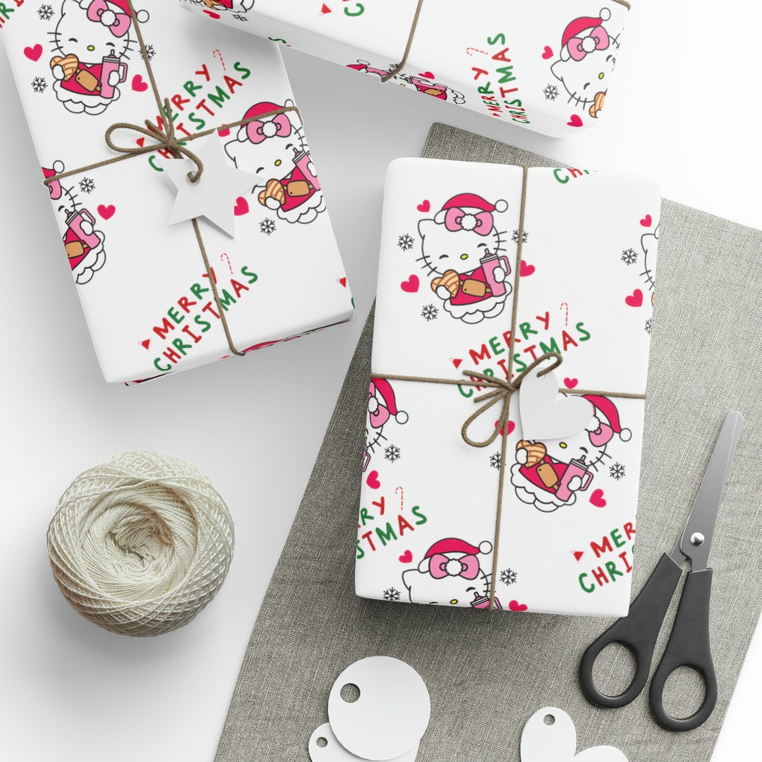 Wrapping Papers, Hello Kitty Wrapping Paper, Hello Kitty, Holiday Paper