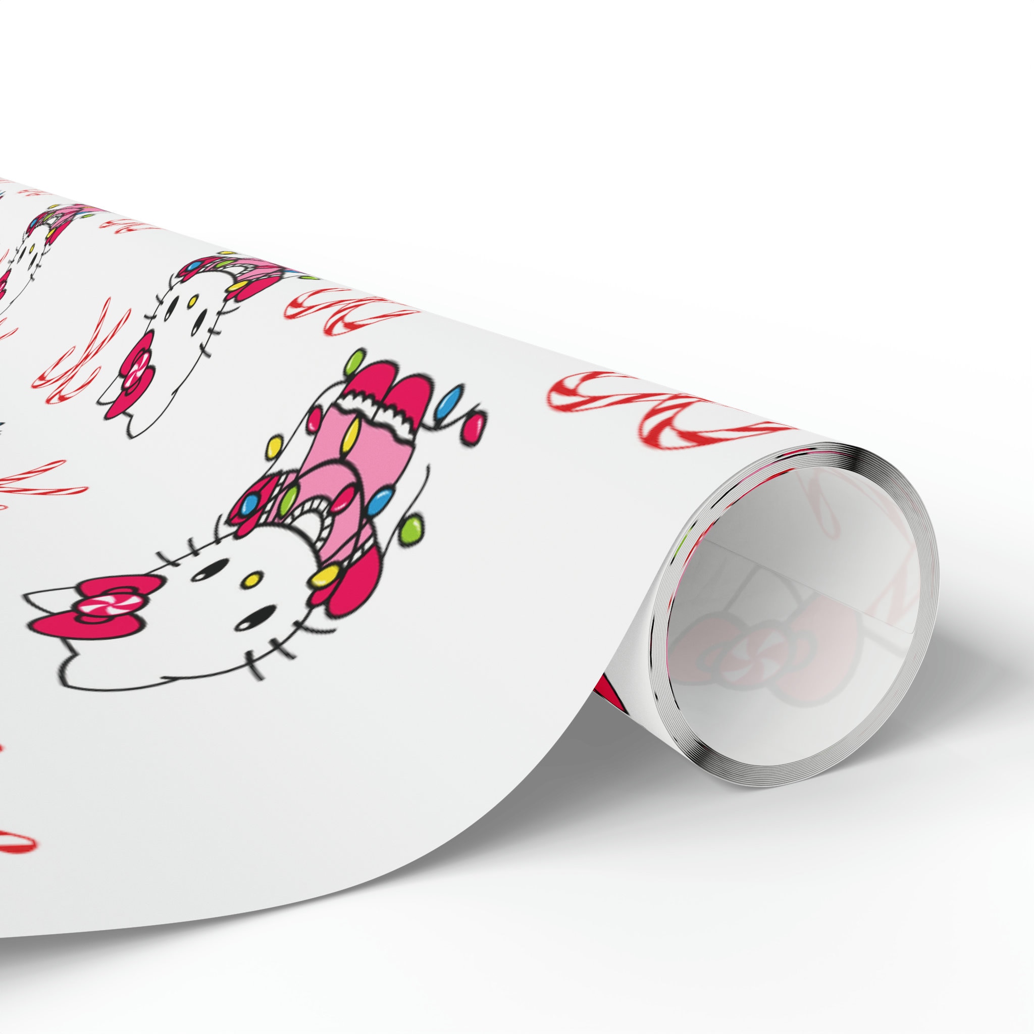 Hello Kitty Wrapping Paper, Christmas Wrapping Paper, Birthday Gift