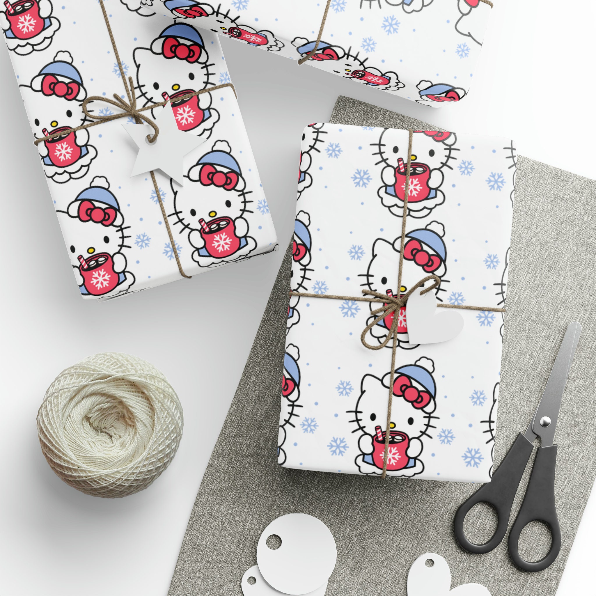 Wrapping Papers, Hello Kitty Wrapping Paper, Christmas Wrap, Gifts ...