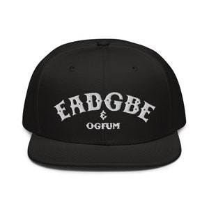 EADGBE Snapback Hat
