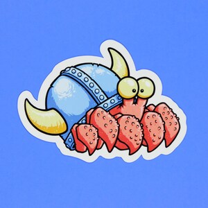Hermit the Great Sticker
