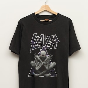 1994 Vintage Slayer &quot;Divine Intervention&quot; Album Promo T-Shirt