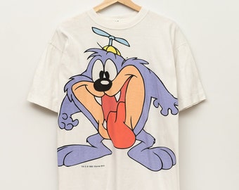 1993 Vintage Baby Taz Cartoon Jumbo Print T-Shirt