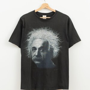 Late 90s Albert Einstein Art Vintage T-Shirt 画像 1