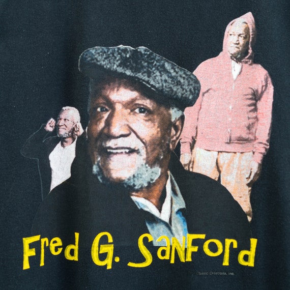 2000 Vintage Sandford & Son Fred Sanford TV Show T-Sh… - Gem