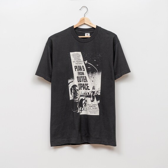90s Vintage Plan 9 From Outer Space Movie T-shirt - Etsy UK