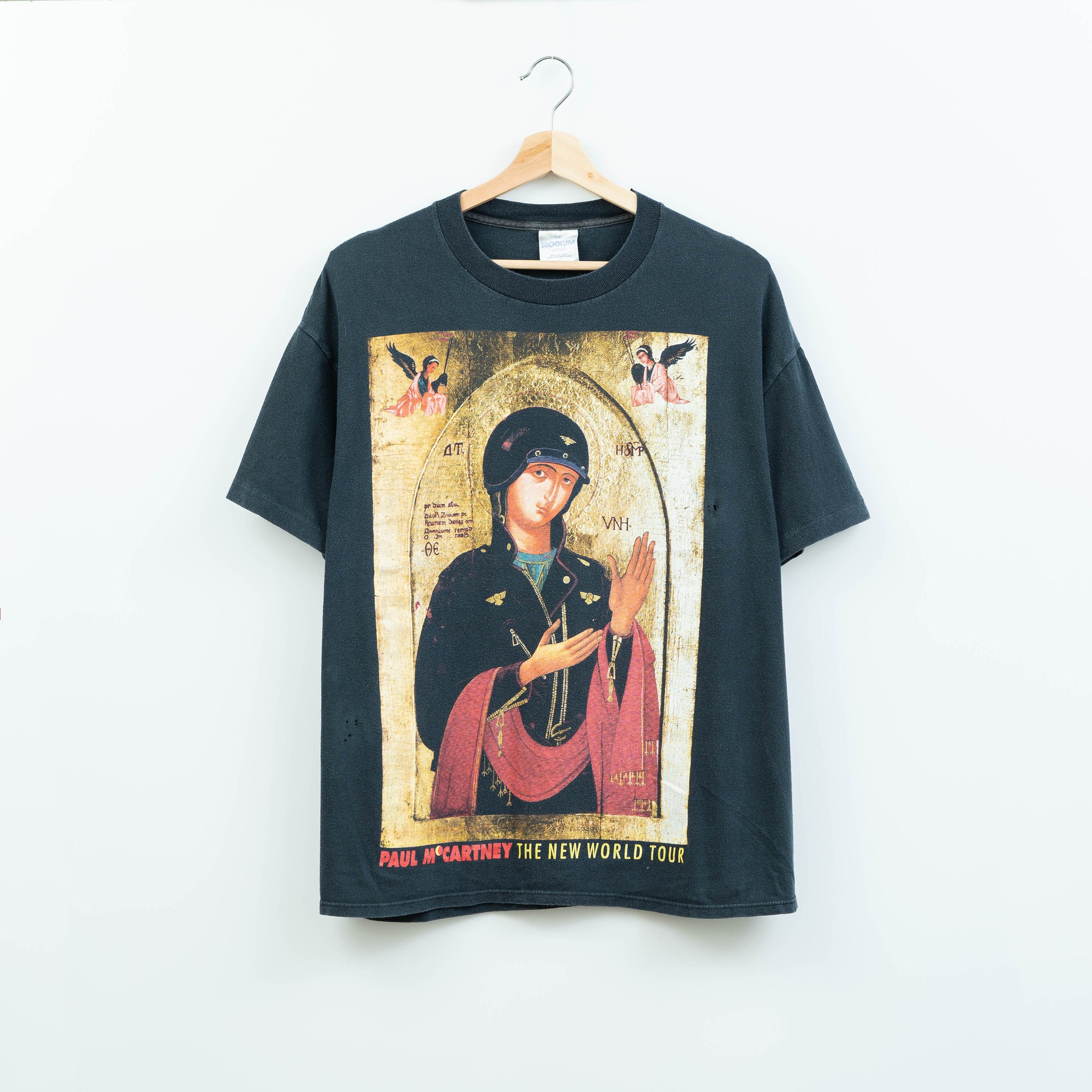 1993 Vintage Paul Mccartney World Tour Art T-shirt - Etsy