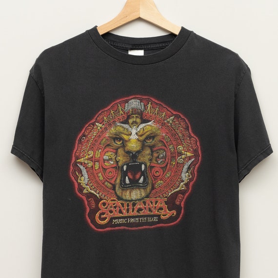 1998 Santana "Music From the Heart" Music T-Shirt - image 2