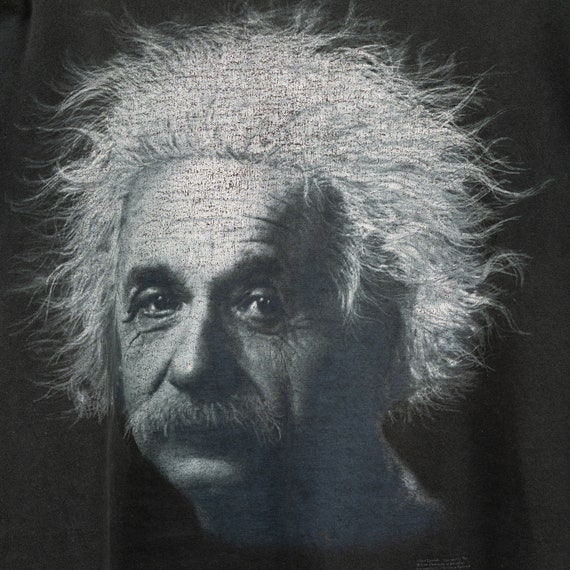 Late 90s Albert Einstein Art Vintage T-Shirt - image 2