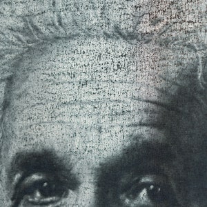 Late 90s Albert Einstein Art Vintage T-Shirt 画像 3