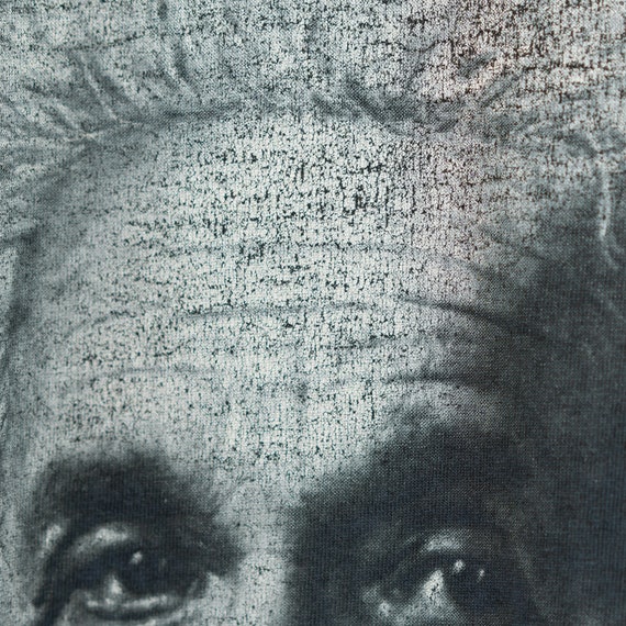 Late 90s Albert Einstein Art Vintage T-Shirt - image 3