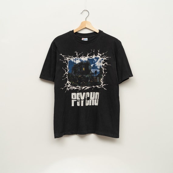 90s Vintage Alfred Hitchcock Psycho Move T-shirt - Etsy