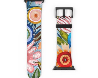 Funky Flower Watch Band Replacement Watch Band Gift