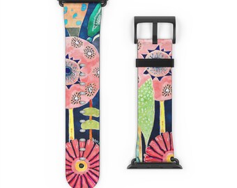 Funky Flower Watch Band Replacement Watch Band Gift