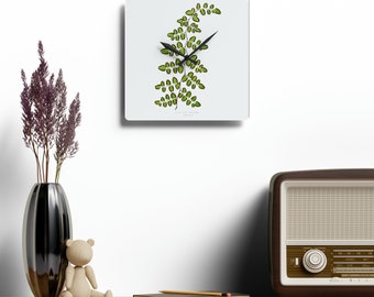 Botanical Wall Clock