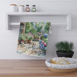 Ręcznik kuchenny Przyjaciele i rodzina Gather Garden Ręcznik kuchenny