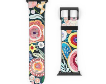 Funky Flower Watch Band Replacement Watch Band Gift