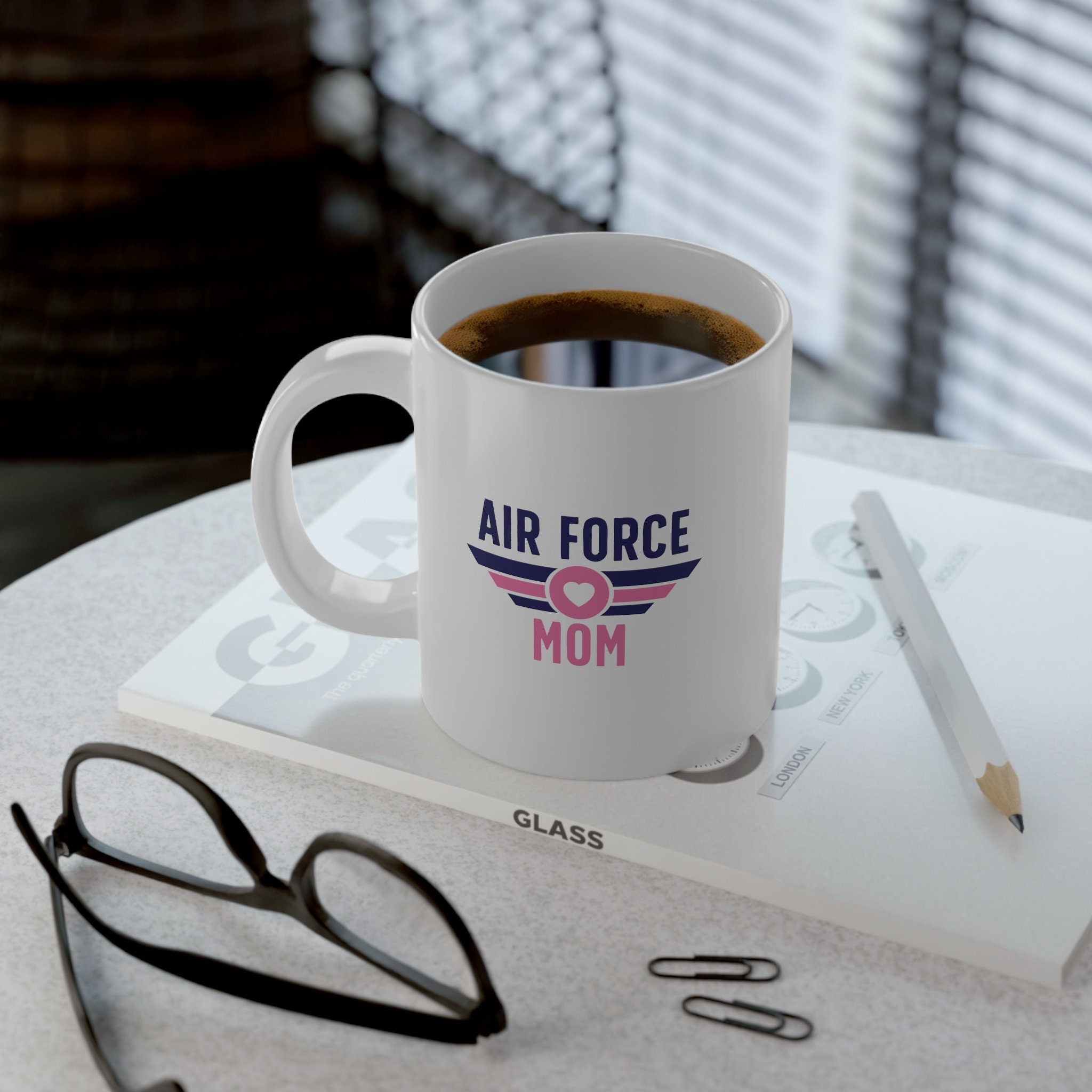 Air Force Mom Jumbo Mug 20 oz Gift for Friend Sister Mom