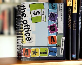 The Office TV Show Board Game Notebook 7.5”x10”