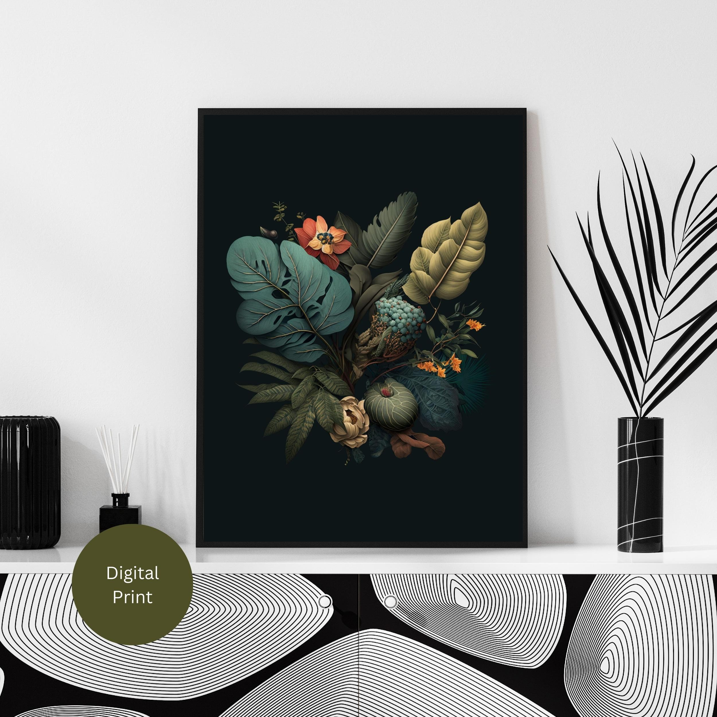 Stunningly Beautiful Botanical Printable Art Botanical Print - Etsy