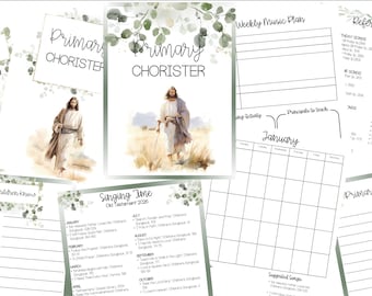 Primary Music Leader/Pianist Planner for 2026