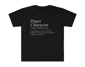 Player Character Definition T-Shirt  | DND | DND Shirt | DND Gift