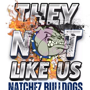 They Not Like Us Bulldogs png